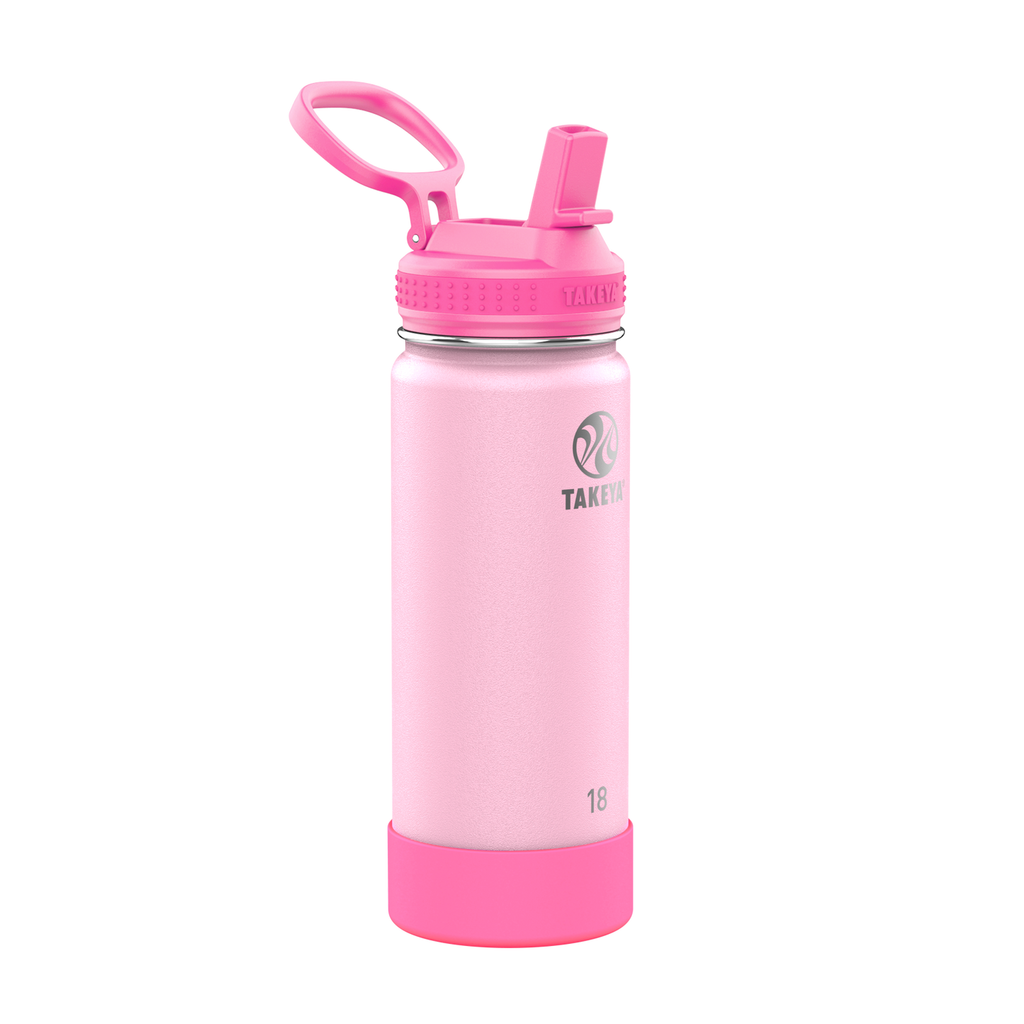 actives-kids-glow-in-the-dark-water-bottle-with-straw-lid-f6 51076-Actives-Kids-Straw-18-GID-SummerGlowPink-angle.png