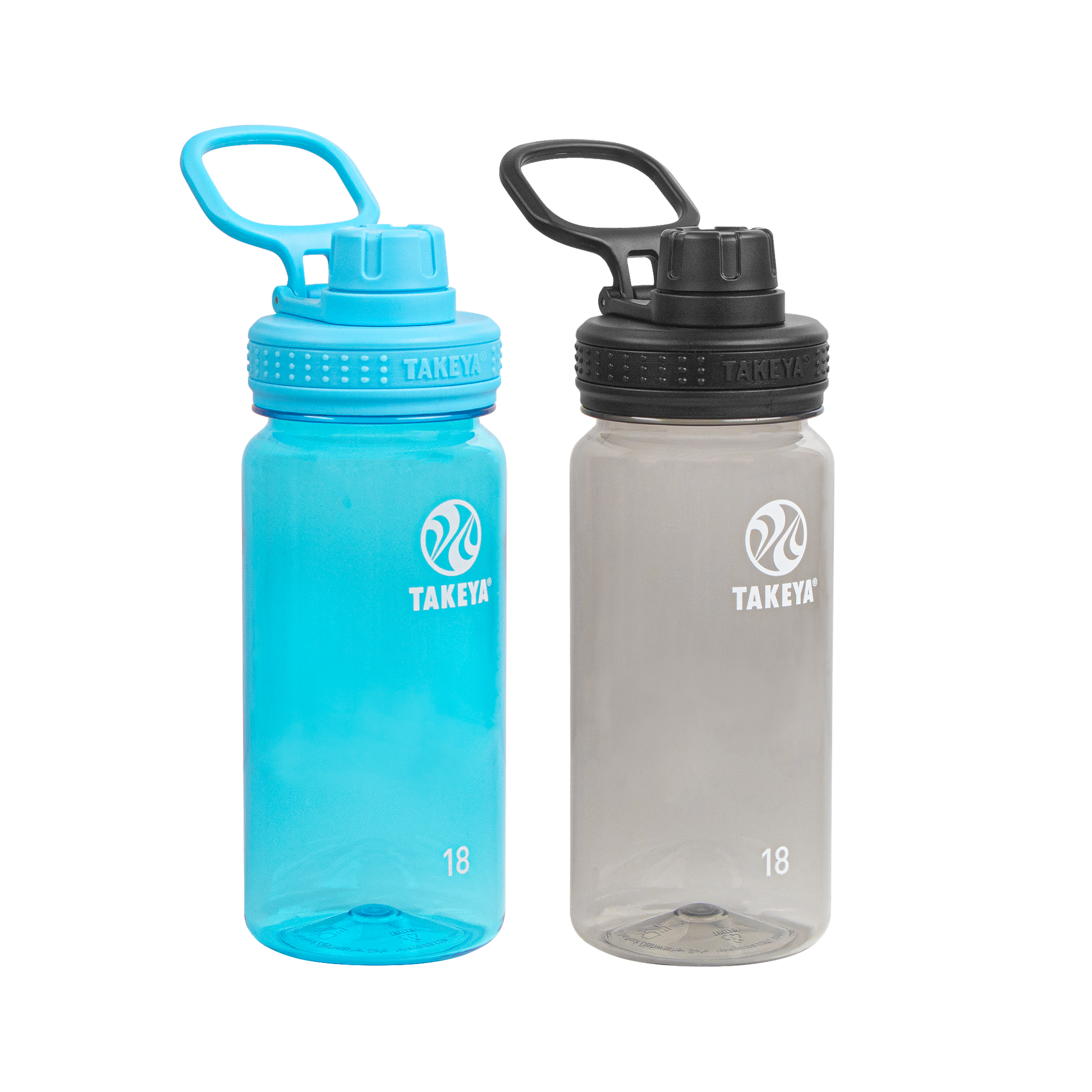 tritan-water-bottle-bundle-with-spout-lid-2-pack-h9 51476-Tritan-Spout-18-2pk-BreezyBlue-StormyBlack-Front_1.png