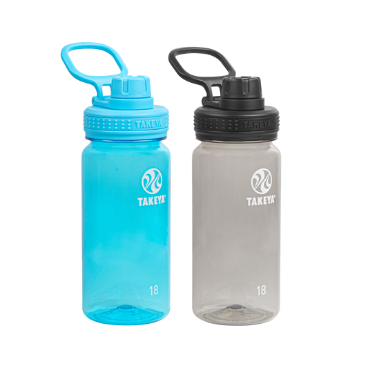 tritan-water-bottle-bundle-with-spout-lid-2-pack-h9 51476-Tritan-Spout-18-2pk-BreezyBlue-StormyBlack-Front_1.png