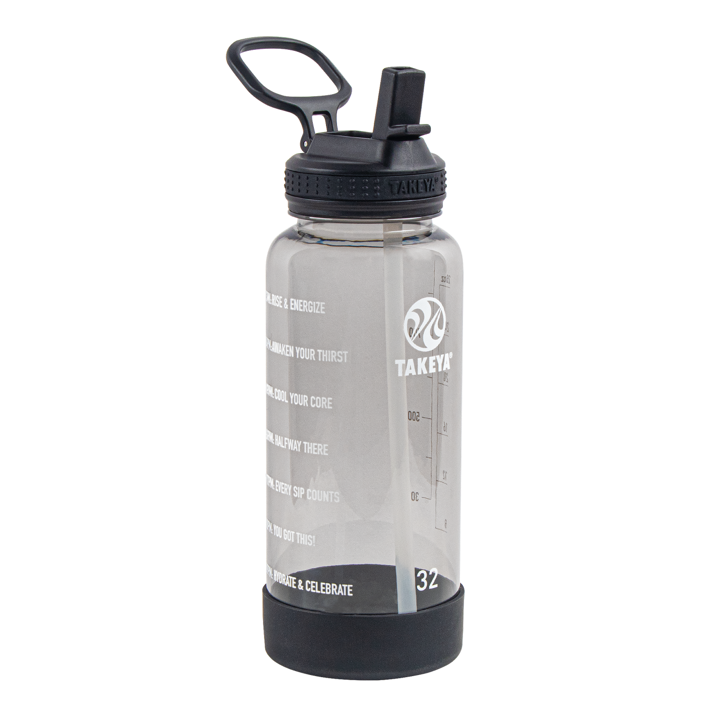tritan-motivational-water-bottle-with-straw-lid-r6 52539-Tritan-Straw-Motivational-32-StormyBlack-frontangle.png