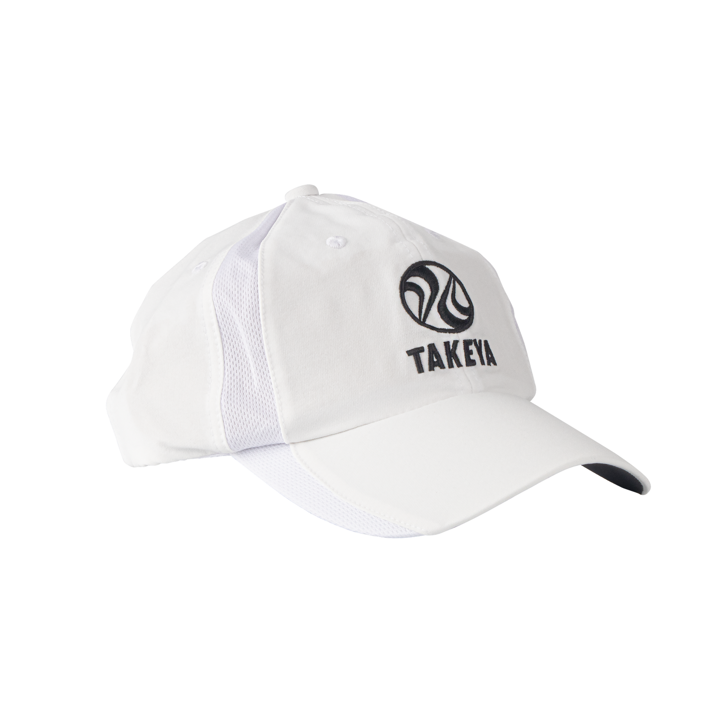 takeya-sport-vented-adjustable-hat-k5 97285-TK-PB-Hat-White-FrontAngle.png